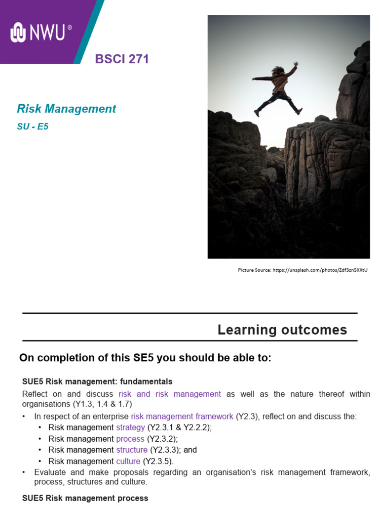 Risk Management Framework Overview | PDF | Risk Management | Risk