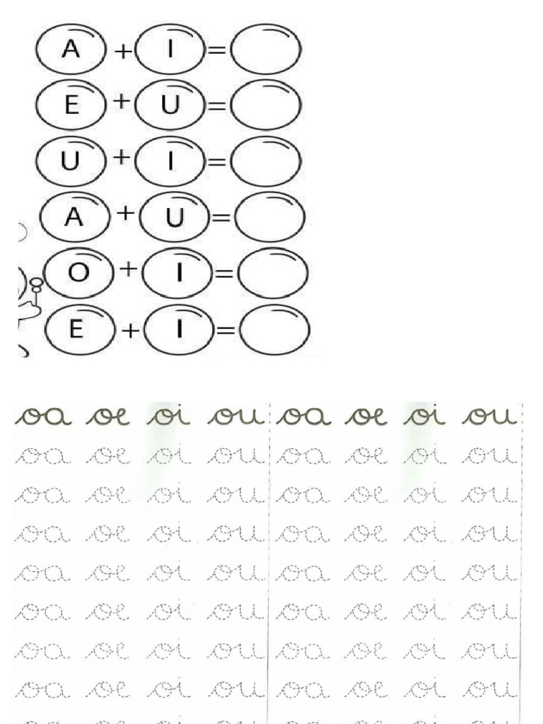 Combinacion de Vocales | PDF