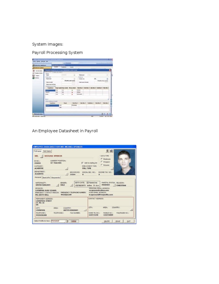 Payroll Processing System Overview | PDF