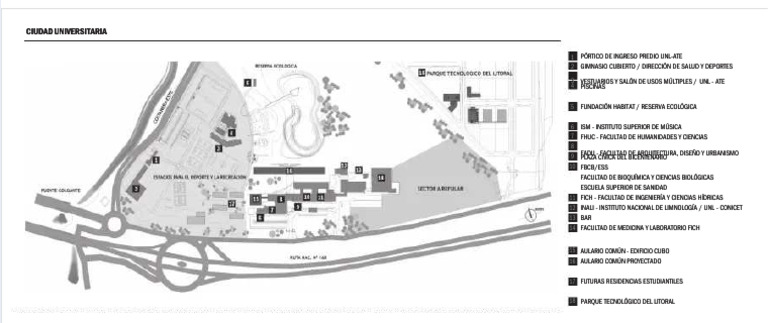 Infraestructura de Ciudad Universitaria | PDF