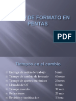 Cambio de Formato en Pentas