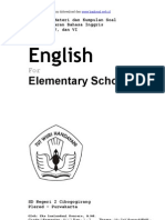 Id Rangkuman Materi Dan Kumpulan Soal Bahasa Inggris Kelas 4 5 6 SD Oleh Eka Lusiandani Koncara
