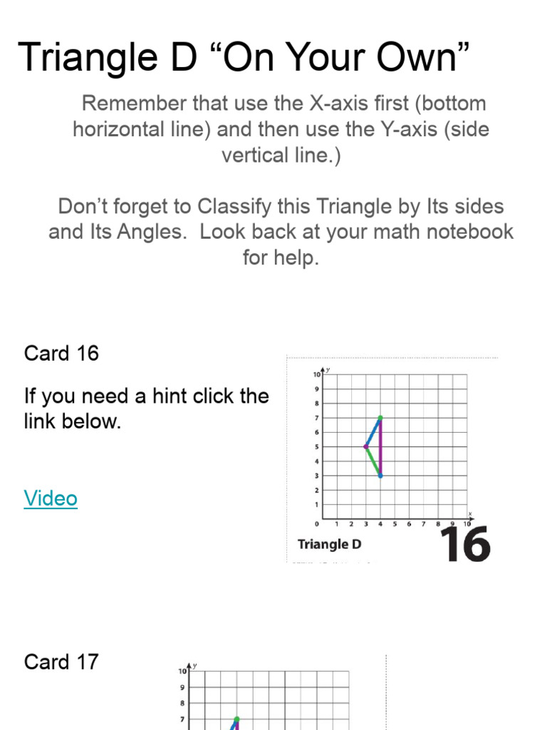 Triangle Classification Guide | PDF