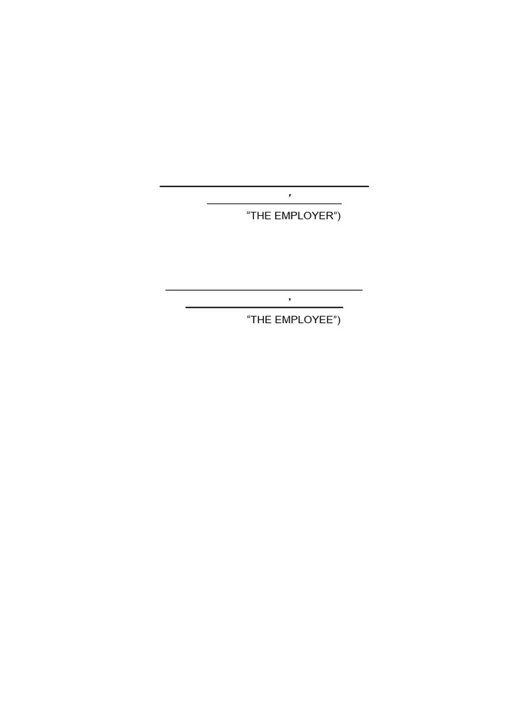 Employment Contract Template Guide | PDF | Employment | Patent