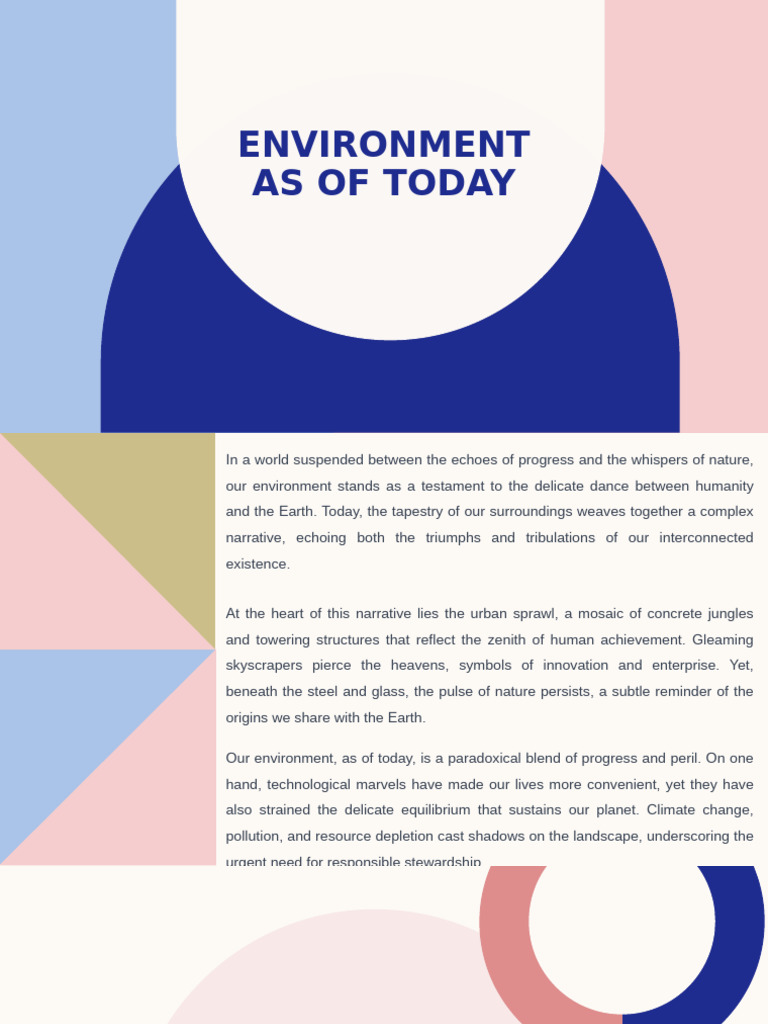 Environment As of Today | PDF | Climate Change | Carbon Tax