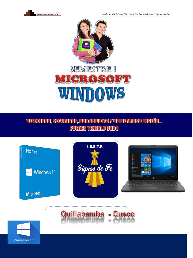 Introducción a Windows 10 y su uso | PDF | Unidad de estado sólido ...