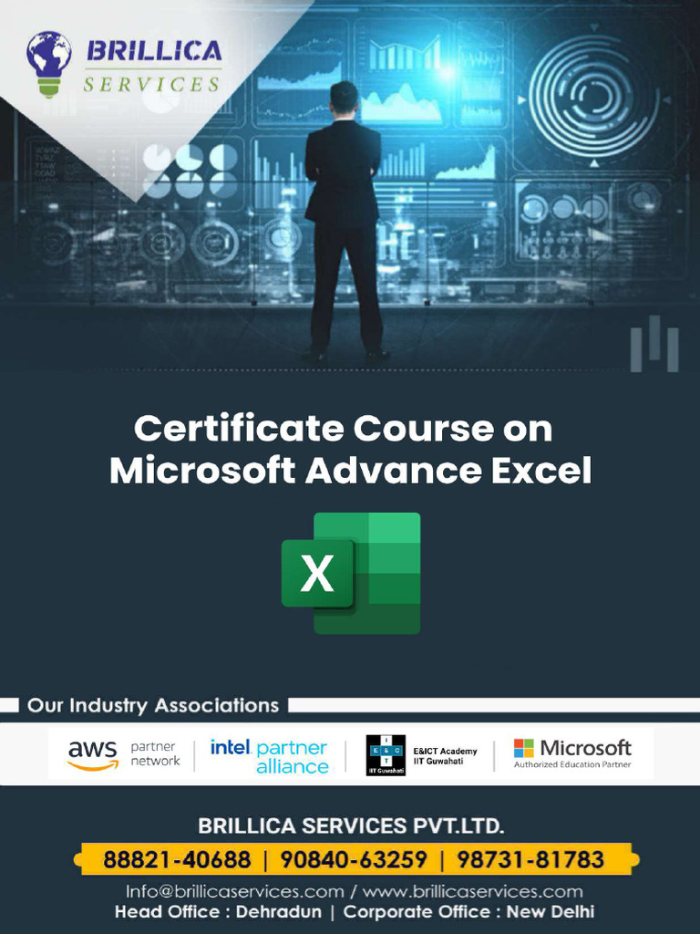 Advance Excel Course Content Updated | PDF