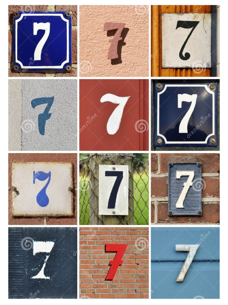 Collage Del Número 7 | PDF