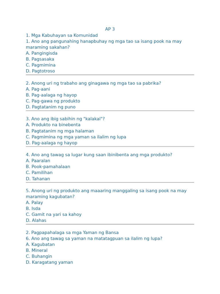 Ap 3 | PDF