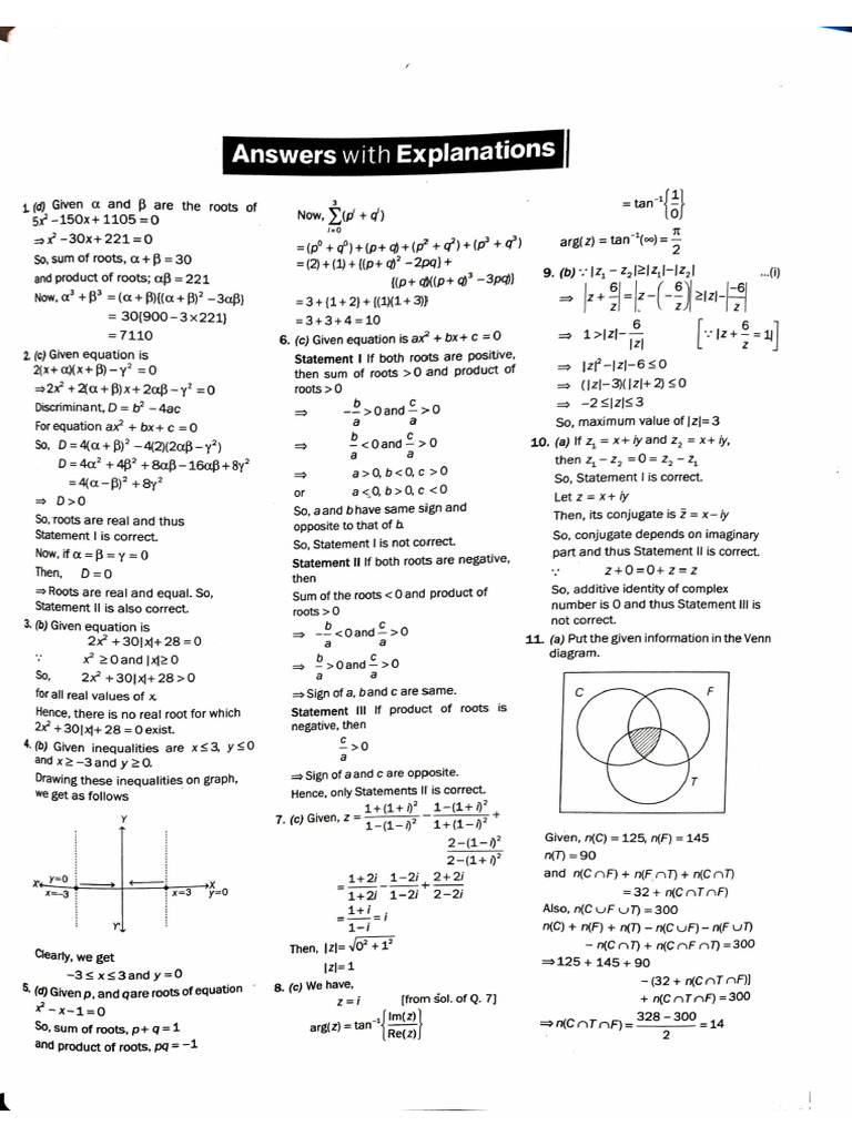 Solution of Mock Test - 2 New Nda (2025) Final | PDF