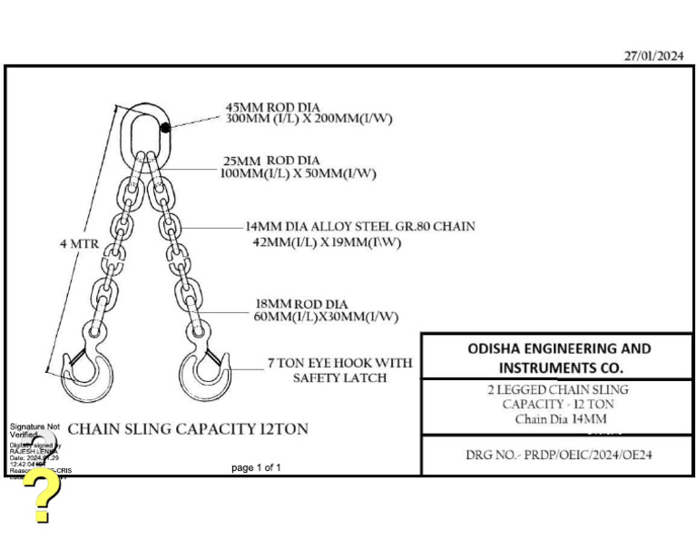 Signature Verification Document | PDF