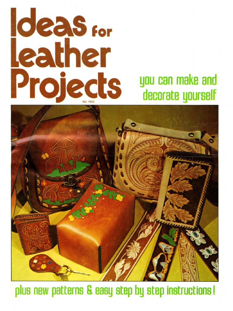 Ideas For Leather Projects 1 | PDF