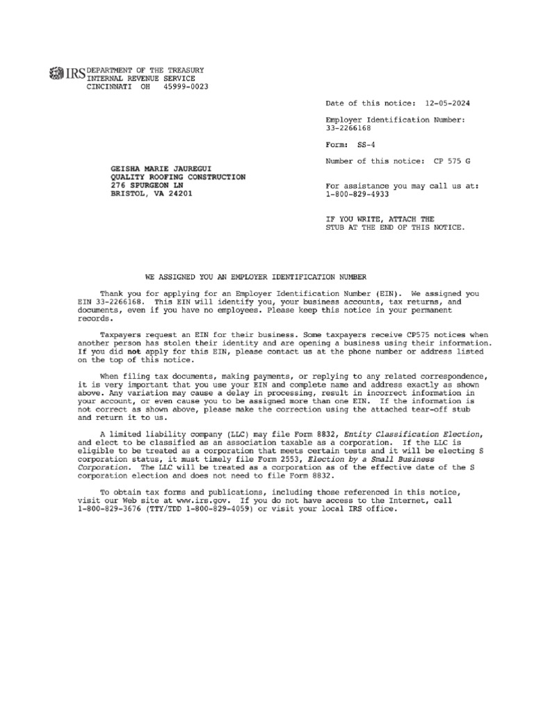 CP575Notice 1723773783 | PDF