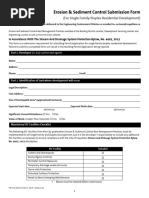 Erosion and Sediment Control Guidelines | PDF | Erosion | Surface Runoff