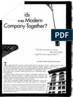 Goffee & Jones (1996) What Holds Modern Companies Together (Culture) 9611188014