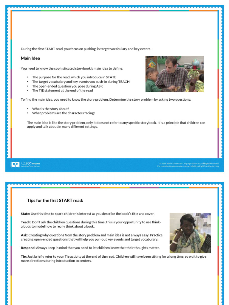 First START Read: Engaging Young Readers | PDF