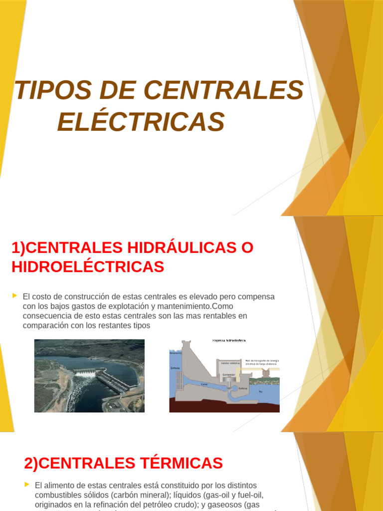 Tipos de Centrales Eléctricas en Argentina | PDF