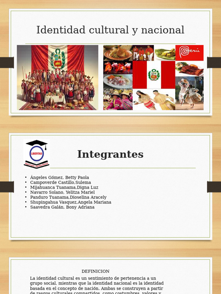 Identidad Cultural y Nacional Definida | PDF | Nación | Etnicidad
