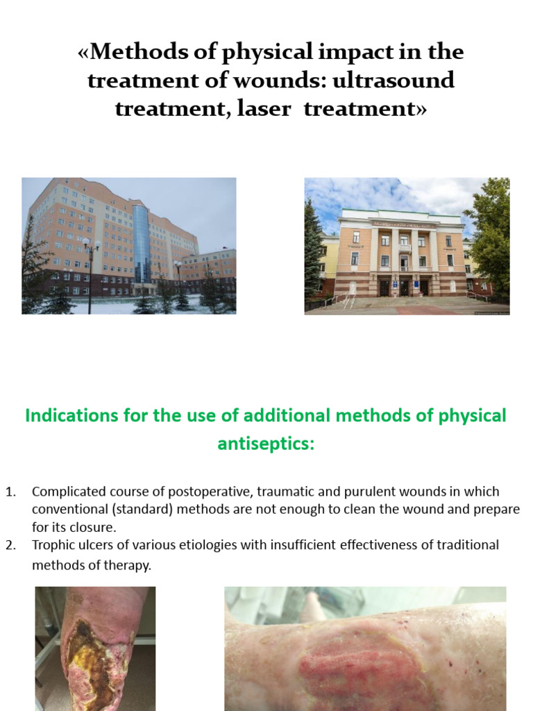 Methods of Physical Impact in the Treatment of Wounds | PDF | Wound ...