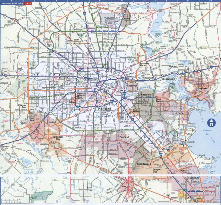 Houston Road Map | PDF