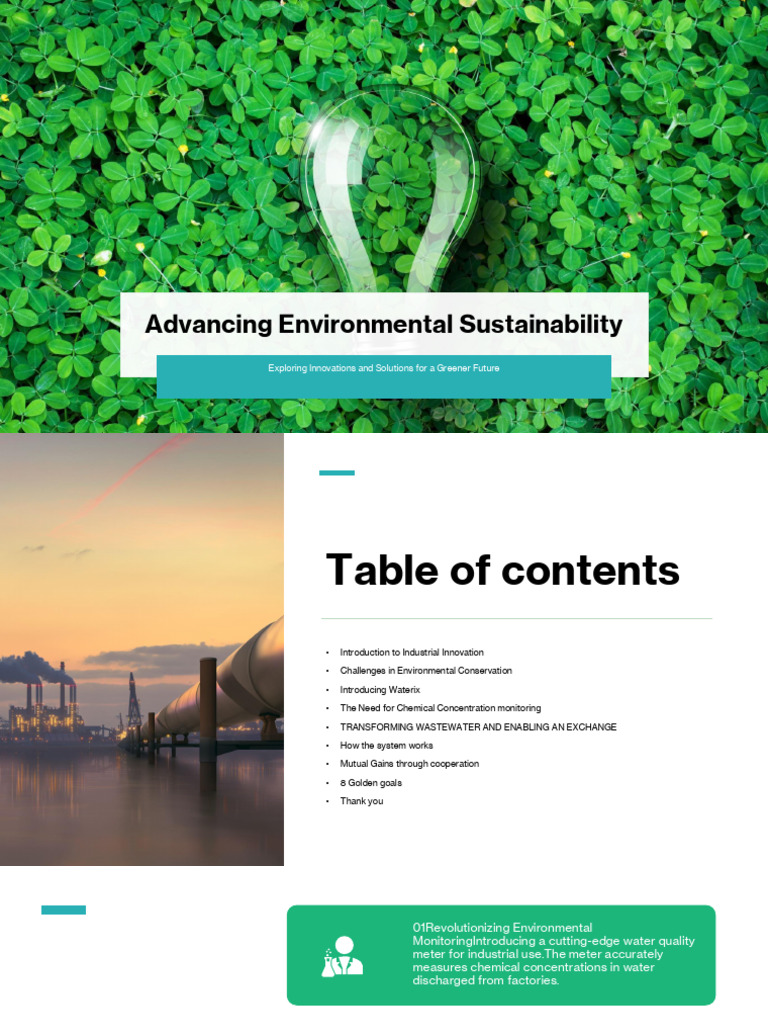 Innovations in Environmental Monitoring | PDF | Water Pollution | Water