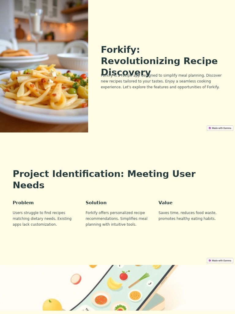 Forkify: Personalized Recipe App | PDF | Mobile App | Artificial ...