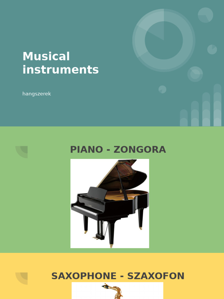 Musical instruments | PDF