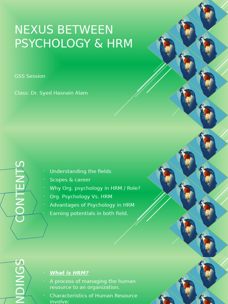 Psychology's Role in HRM Explained | PDF | Human Resource Management ...