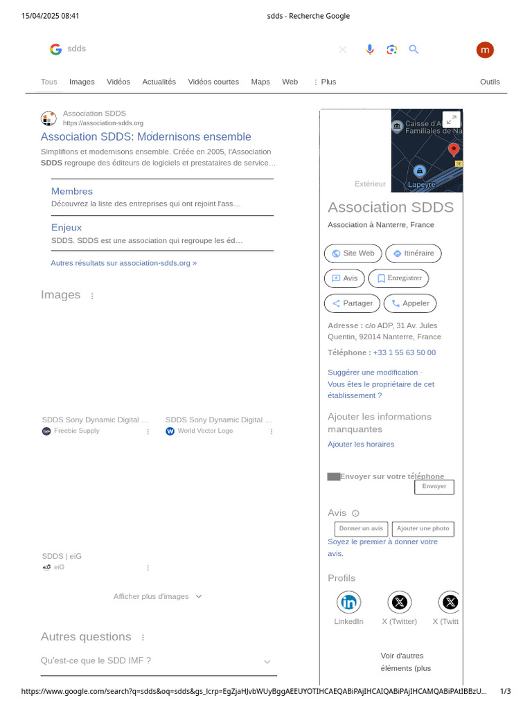 Association SDDS : Modernisation des services | PDF | Informatique ...