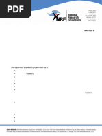 NRF General Application Guide 2025 | PDF | Postgraduate Education ...
