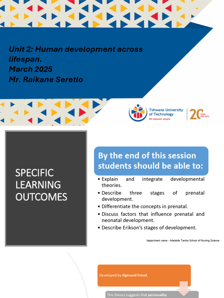 Unit 2 (2.1) (Human Development Across Lifespan) | PDF | Prenatal ...