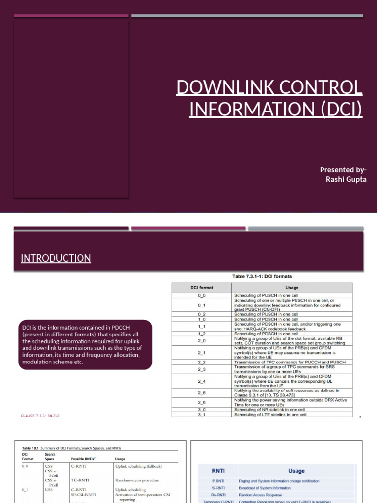 DCI Basics 1 | PDF | Telecommunications | Data Transmission