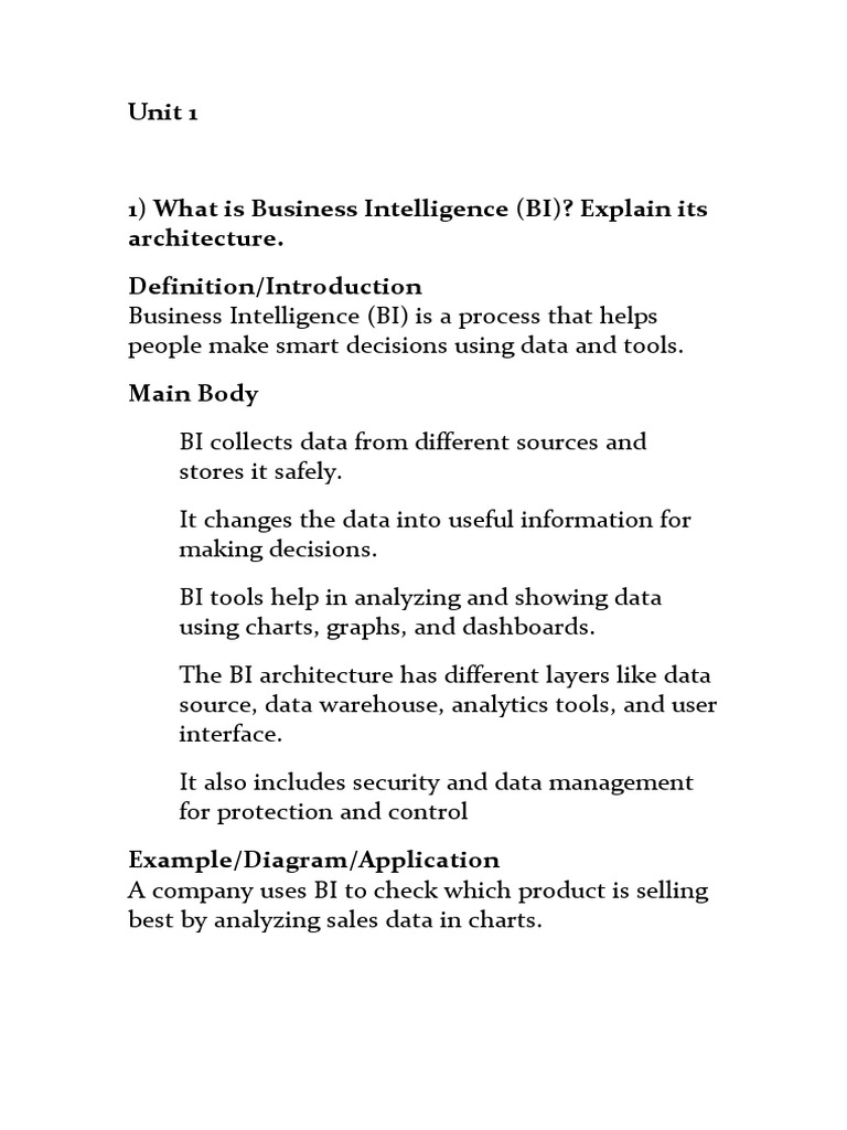 Business Intelligence and Decision Support Systems | PDF | Support ...