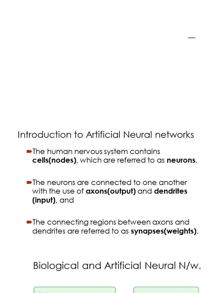 1. Introduction to neural networks -Single layer perceptrons - Modified ...