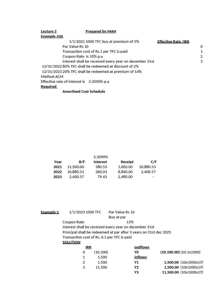 IFRS 9 MAH Understanding file(8-08-24) | PDF | Private Sector | Investing