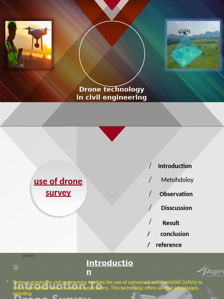 Drone Surveying in Civil Engineering | PDF | Unmanned Aerial Vehicle ...