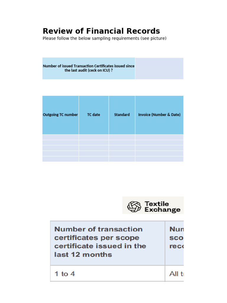 Financial Record | PDF
