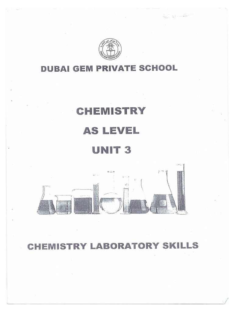 CHEM - Unit 3 (3) | PDF