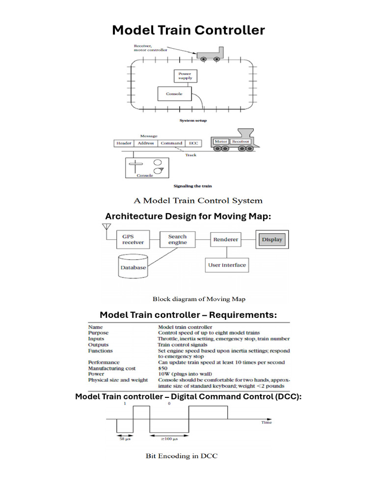 Model Train Controller Architecture Guide | PDF