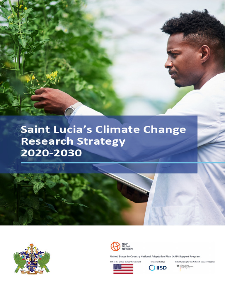 Napgn en 2020 Saint Lucia Climate Change Research Strategy 2020 2030 ...
