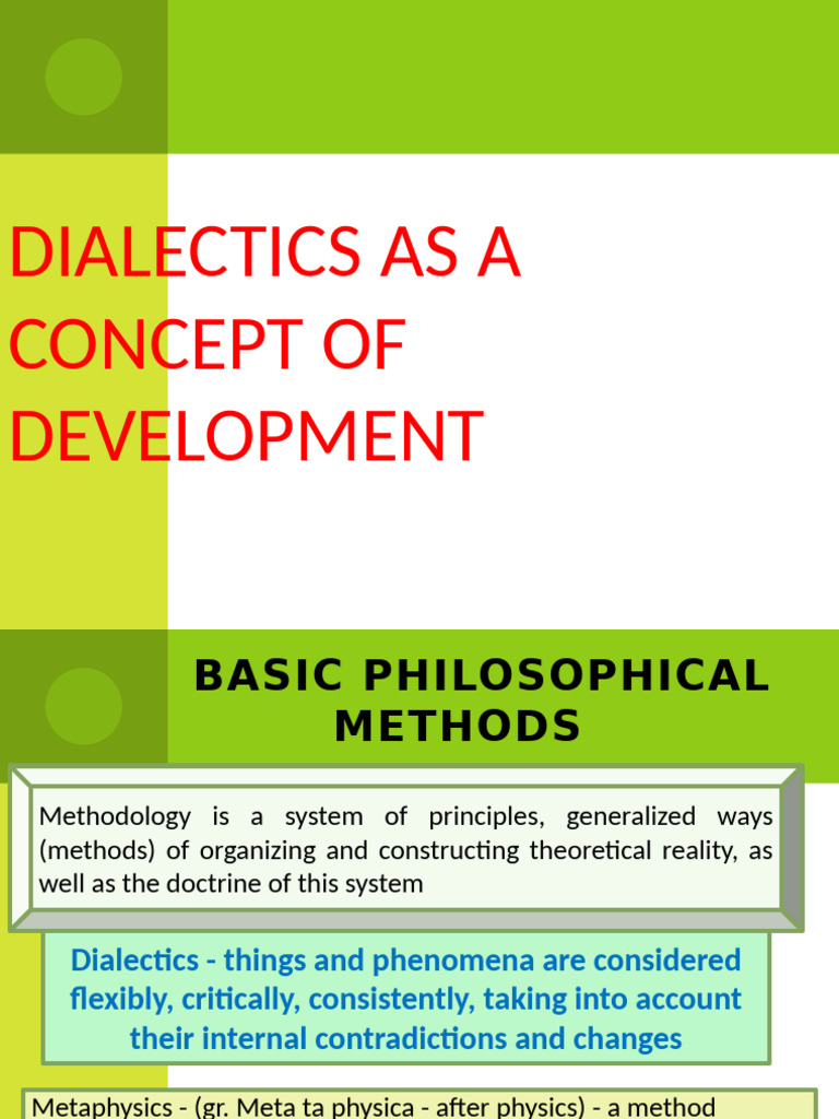The 5 Lecture of Filosophy | PDF | Dialectic | Reality