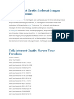 Download Trik Internet Gratis by Maniax ML SN85010092 doc pdf