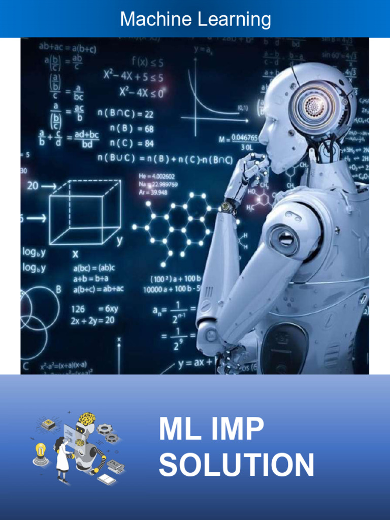 ML Imp Solution | PDF | Machine Learning | Cross Validation (Statistics)