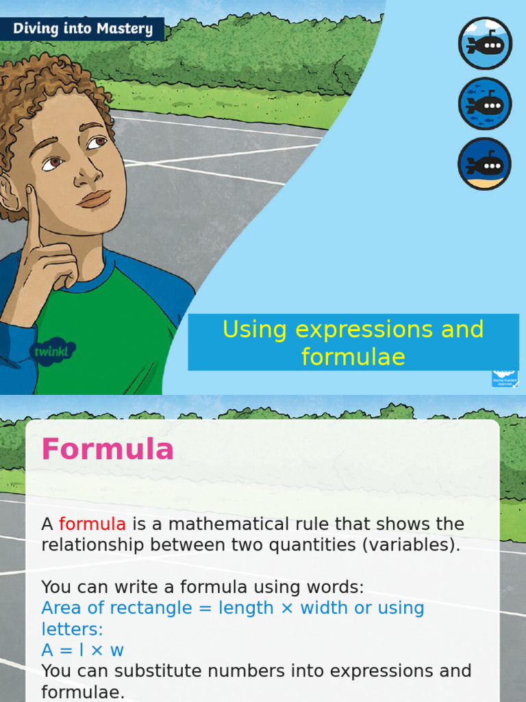 Using Expressions and Formulae | PDF