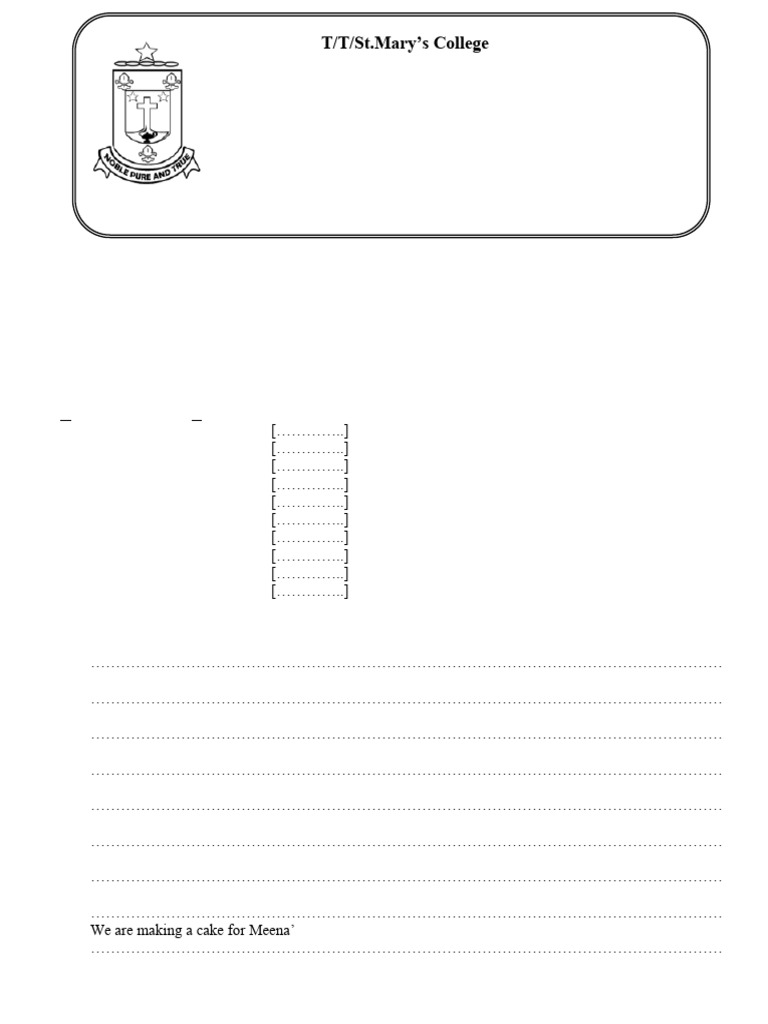 Grade 7 English Second Term Exam 2025 | PDF