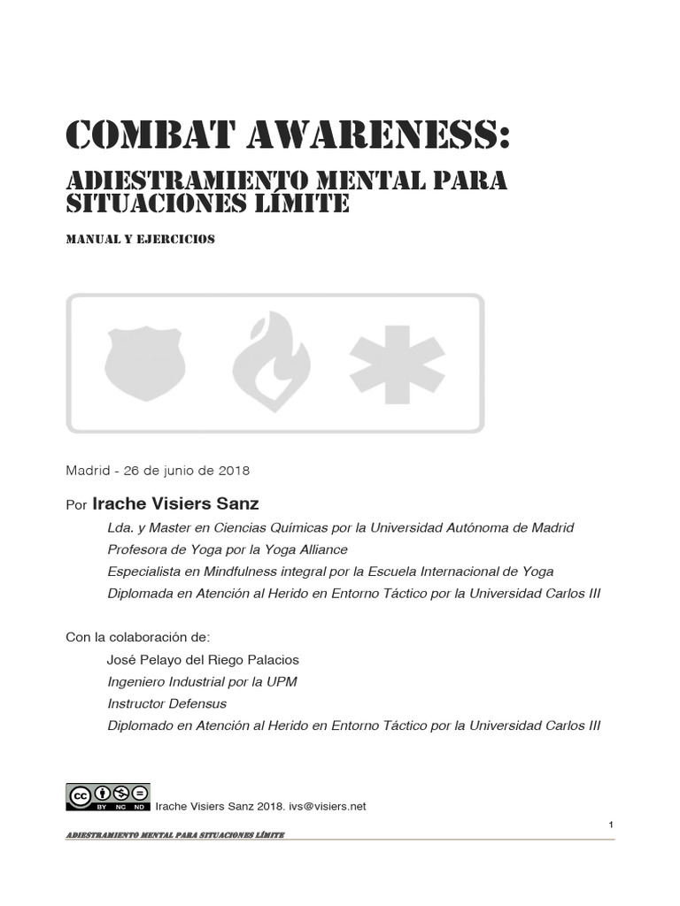 Combat Awareness Ed1 | PDF | Respiración | Estrés (biología)
