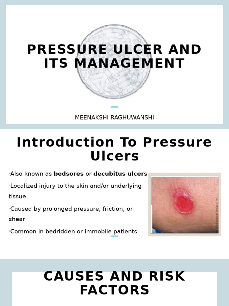 Pressure Ulcer and Its Management | PDF
