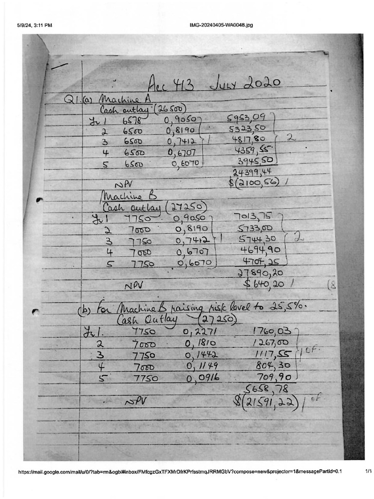 Marking Scheme | PDF
