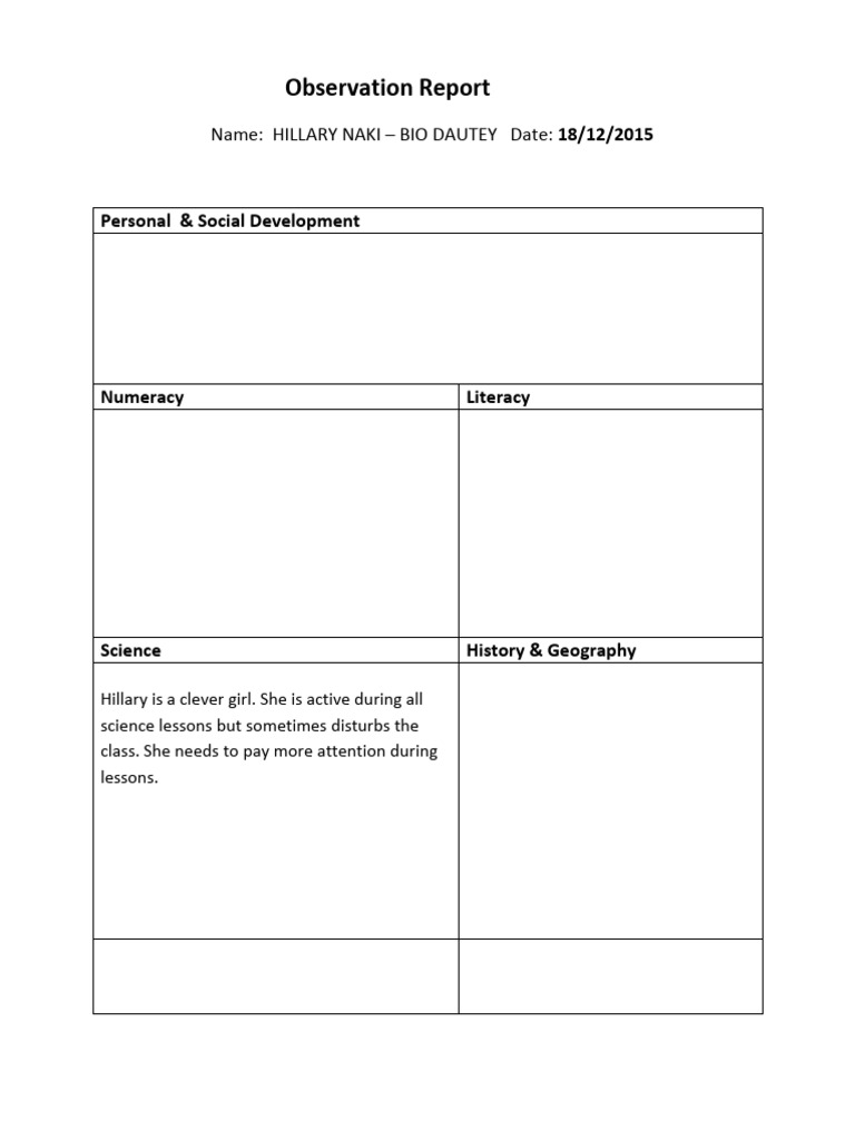 Observation Report TULIP 2015 | PDF | Information And Communications ...