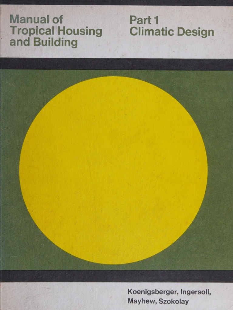 Tropical Housing Climatic Design Guide | PDF | Climate | Sun